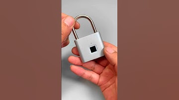 Viral Fingerprint Lock 🔐 #gadgets #home #coolgadgets #shorts