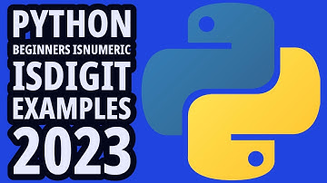Python Programming Beginners - Isdigit - Isnumeric Method 2023