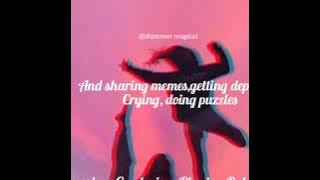 Madilyn 'i miss my friends' lyrics