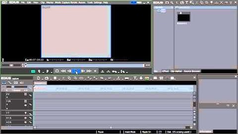 GRASS VALLEY EDIUS 6 - Capturing