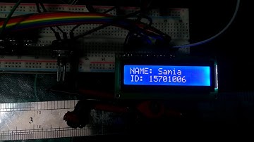 Interfacing 16*2 LCD with Atmega8 Microcontroller (4 bit Mode) Demo