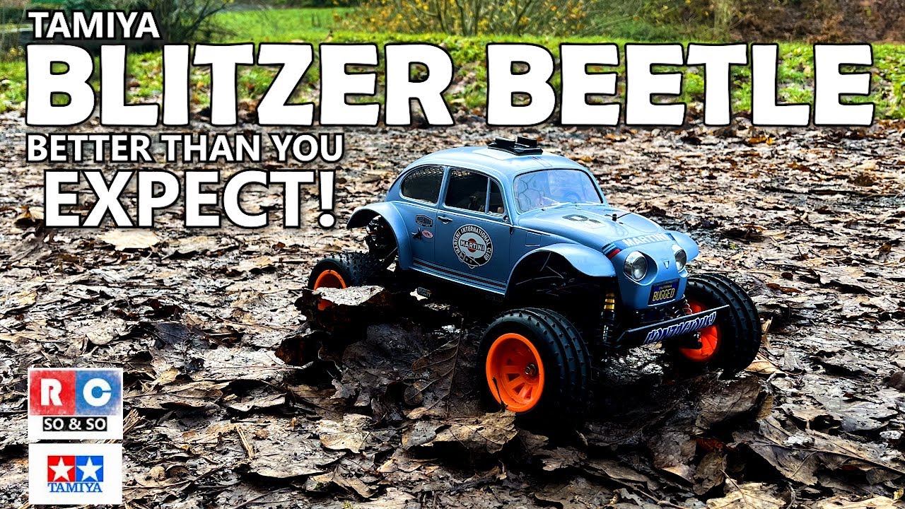 最終値下げ オマケ有り未完成キットTAMIYA BLITZER BEETLE Tamiya Brushless Blitzer Beetle Bashing - YouTube