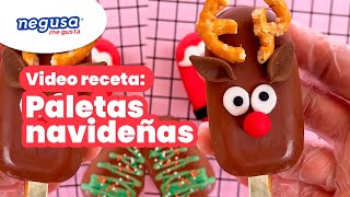 Video receta | Paletas navideñas