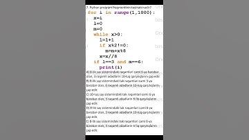 PYTHON #abituriyent #sertifikasiya #miq #education #informatika #maths