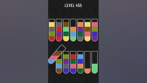 Water Sort Puzzle Level 455 Walkthrough Solution Android/iOS 💦