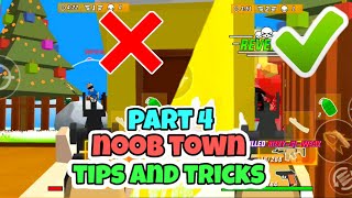 tips and tricks how to kill the camper part 4 noob town | dude theft wars multiplayer.