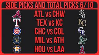 MLB Picks Today | Best Bets & Predictions Wednesday 6/10/26