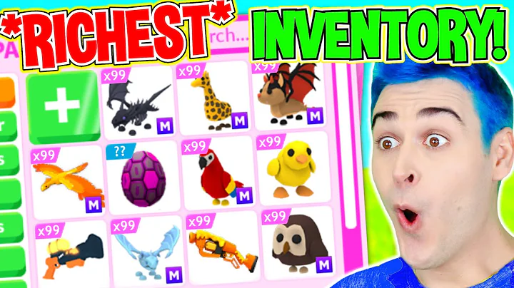 *RICHEST* Adopt Me INVENTORY TOUR!! *EVERY* MEGA N...