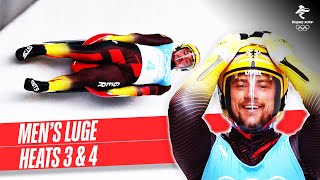 Men's Luge runs 3&4 | Full Replay | #Beijing2022