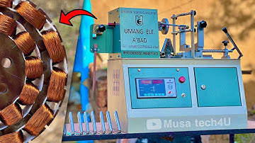 Ceiling Fan Winding Machine Excellent Unboxing