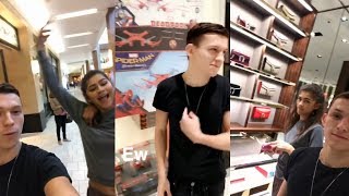 Tom Holland | Snapchat Story | 26 November 2017 Reunited w/ Zendaya & Fans