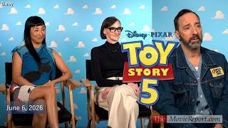 TOY STORY 5 interviews Joan Cusack, Greta Lee, Tony Hale &amp; filmmakers - June 5-6, 2026 4K