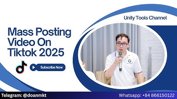 How To Mass Posting Video On TikTok 2025 | Tiktok Bot