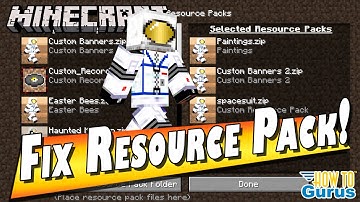How You Can Fix a Custom Minecraft Resource Pack  - Minecraft Java Edition