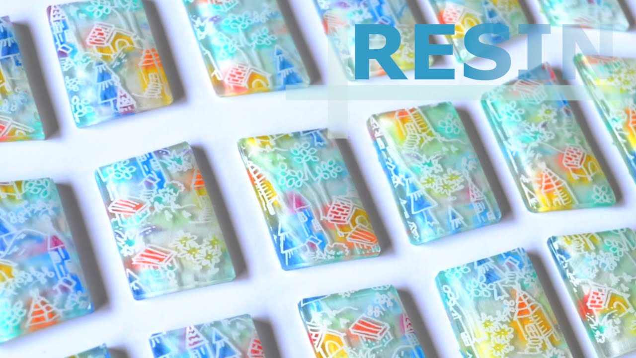 【レジン】お家時間を楽しく過ごす!大人のお絵かき #StayHome | resin