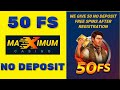 50 Free Spins No Deposit Bonus💲💲💲Maximum Casino Promotions ...