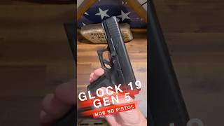 #umarexairguns #Glock 19 Gen 5 MOS BB pistol with Umarex RDS8 Micro Dot sight.
