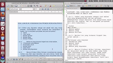 Elearning Moodle: Cepat Satu Setengah Menit GIFT Format dari Word