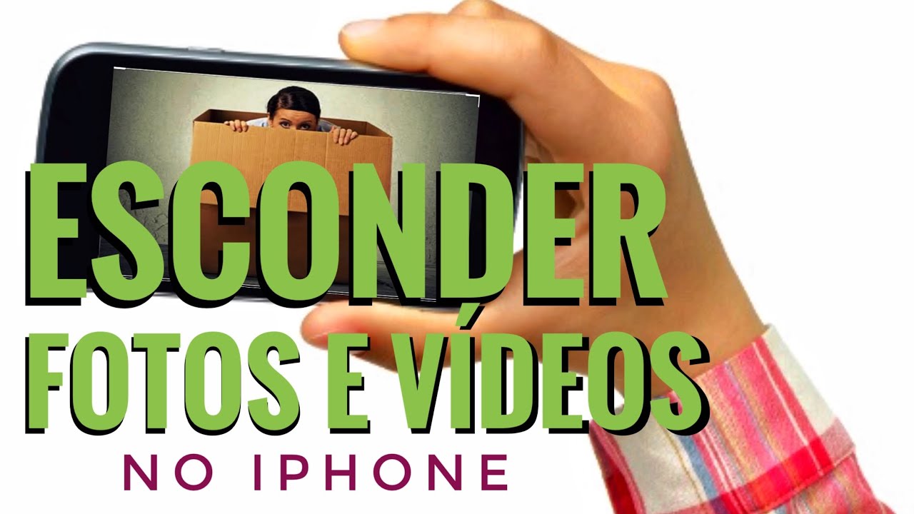 COMO ESCONDER FOTOS E V DEOS NO IPHONE YouTube
