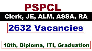 PSPCL Recruitment 2021 for 2632 Vacancies | Latest Job Updates