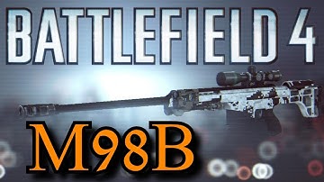 Battlefield 4 M98B vs SRR-61 Sniper Rifle Guide: 40x Scope Sniping Gameplay (BF4 Commentary)