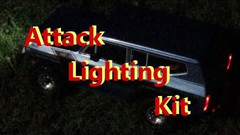 Secret Project Revealed   Attack Lighting Kit by MyTrickRC  for Redcat Gen 8 Scout II RC Trail Truck