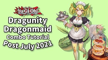 POST BANLIST(ONE CARD COMBO) Dragonmaid Dragunity Combo Tutorial + Deck List
