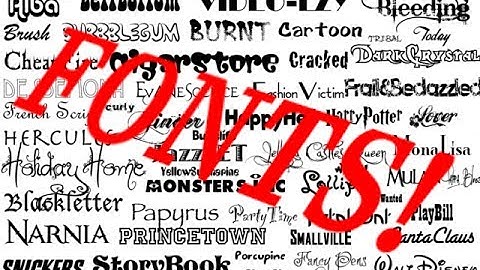 How to add fonts [Windows 7/8] Easy and quick!