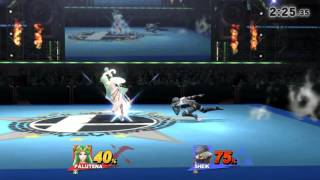 Palutena VS Shiek