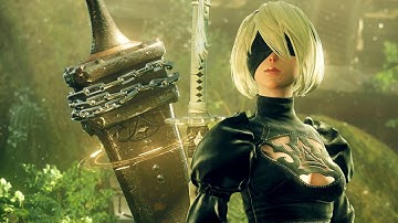 NieR Automata Gameplay First Impressions (DEMO 120161128)