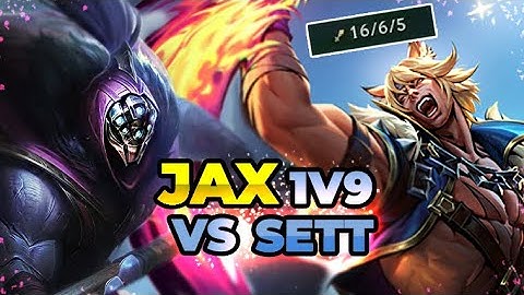 NEVER FF!! JAX VS SETT INSANE COMBACK