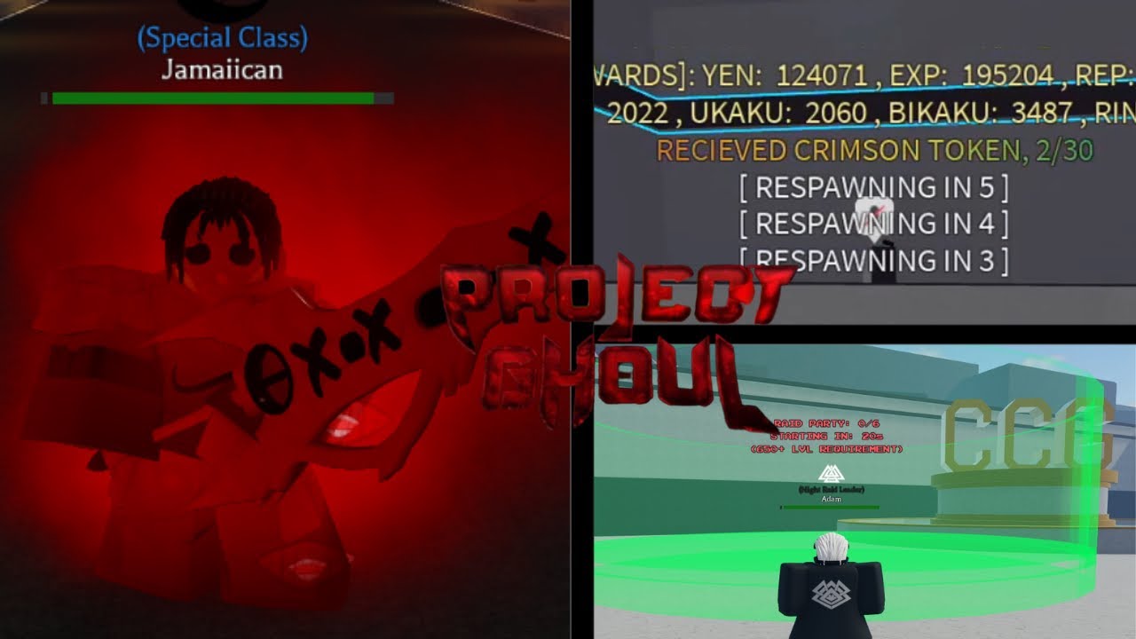 [Project Ghoul] - How To Get Crimson Tokens For Crimson Rag...(ROBLOX ...