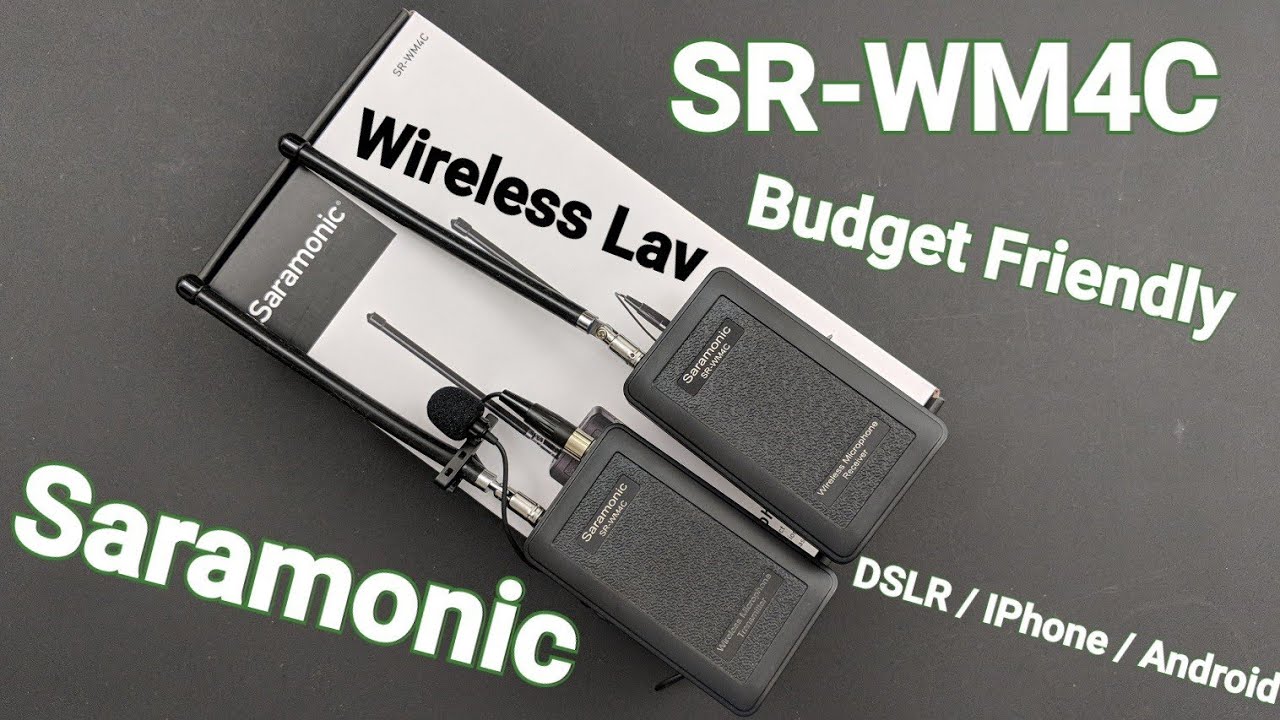 Saramonic SR-WM4C Wireless Lavalier Microphone System Review (DSLR ...