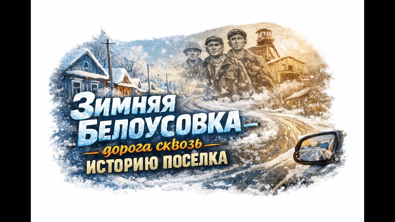 Зимняя Белоусовка — дорога сквозь историю поселка