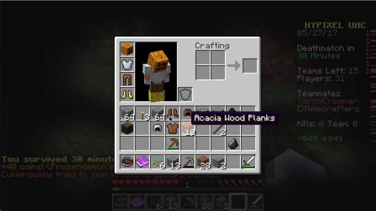UHC live minecraft - YouTube