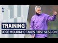 TRAINING | JOSE MOURINHO TAKES HIS FIRST TRAINING SESSION AT SPURS