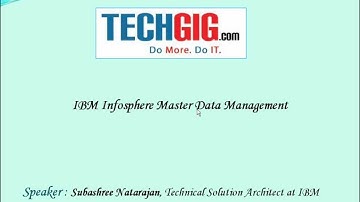 Introduction - IBM Infosphere Master Data Management