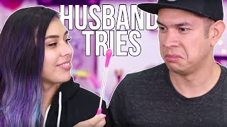 Husband Tries Women's Products ROUND 2