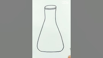 Conical Flask Drawing | Chemistry |