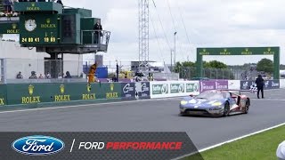 ford gt wins gte pro class le mans ford performance