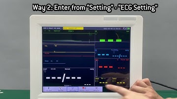 PROMISE PRO-M12D Patient Monitor ECG Lead Type
