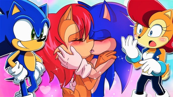 Amy and Jamey about to Surprise Sonic and Sonica ❤️❤️❤️ : r/SonAmy