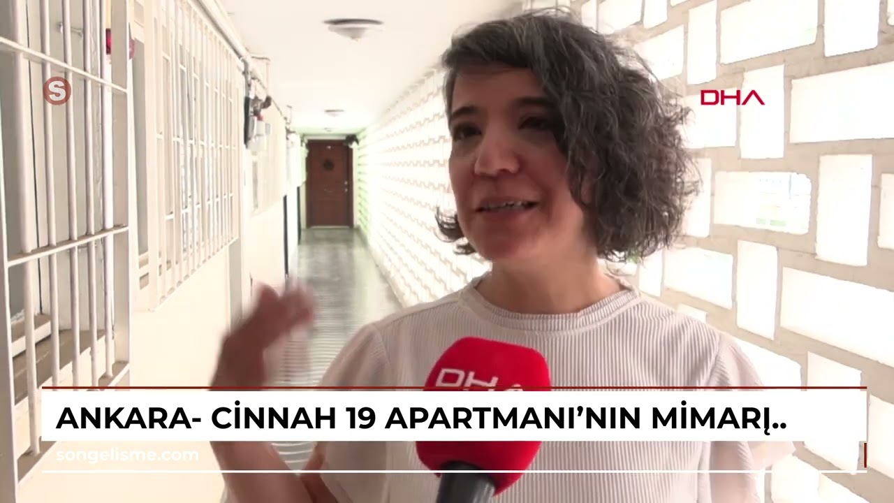 Ankara- Cinnah 19 Apartmanı'nın mimari yapısı 68 yıldır korunuyor