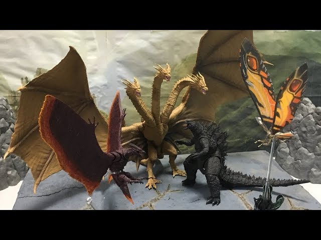 SHモンスターアーツとネカを比較！モスラ&ラドン(2019)レビュー! Review S.H.MonsterArts & NECA, Mothra &  Rodan ! ゴジラ Godzilla KOM