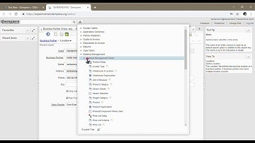 Setup Data Master iDempiere