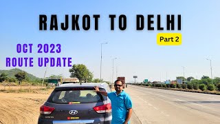 Driving on Delhi Mumbai Expressway | Rajkot to Delhi Part 2 | Roving Family