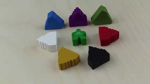 Pyramid - Board Game Pieces from The Game Crafter