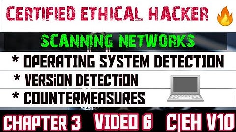 Ethical Hacking | Scanning Networks #6 | Chapter 3 | C|EH V10 | Security Invaded