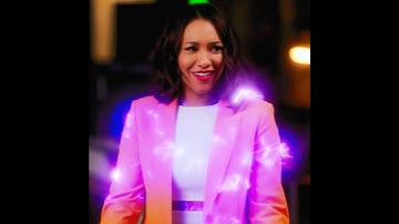 The Speed Force gives Iris speed #theflash #iriswest #barryallen #shorts