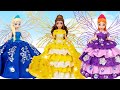 Disney Princess Dolls - Making Butterfly Outfits out of Clay